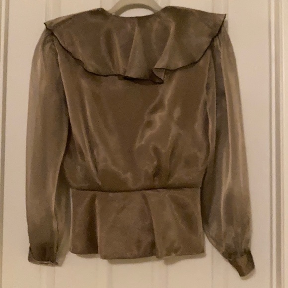 Organza peplum top - Picture 5 of 5